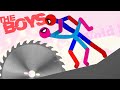 THE BOYS ft. Stickman Dismounting Best Falls | Stickman Dismounting funny moments #256