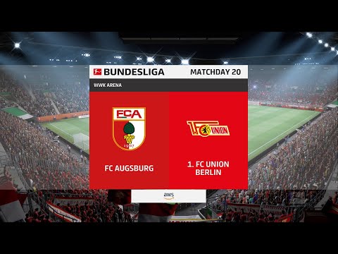 Augsburg vs Union Berlin - 05 Feb 22 - Bundesliga 2021/2022 Gameplay