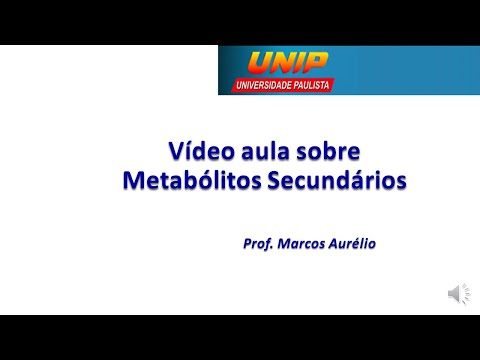 Vídeo: Diferença Entre Metabolitos Primários E Secundários