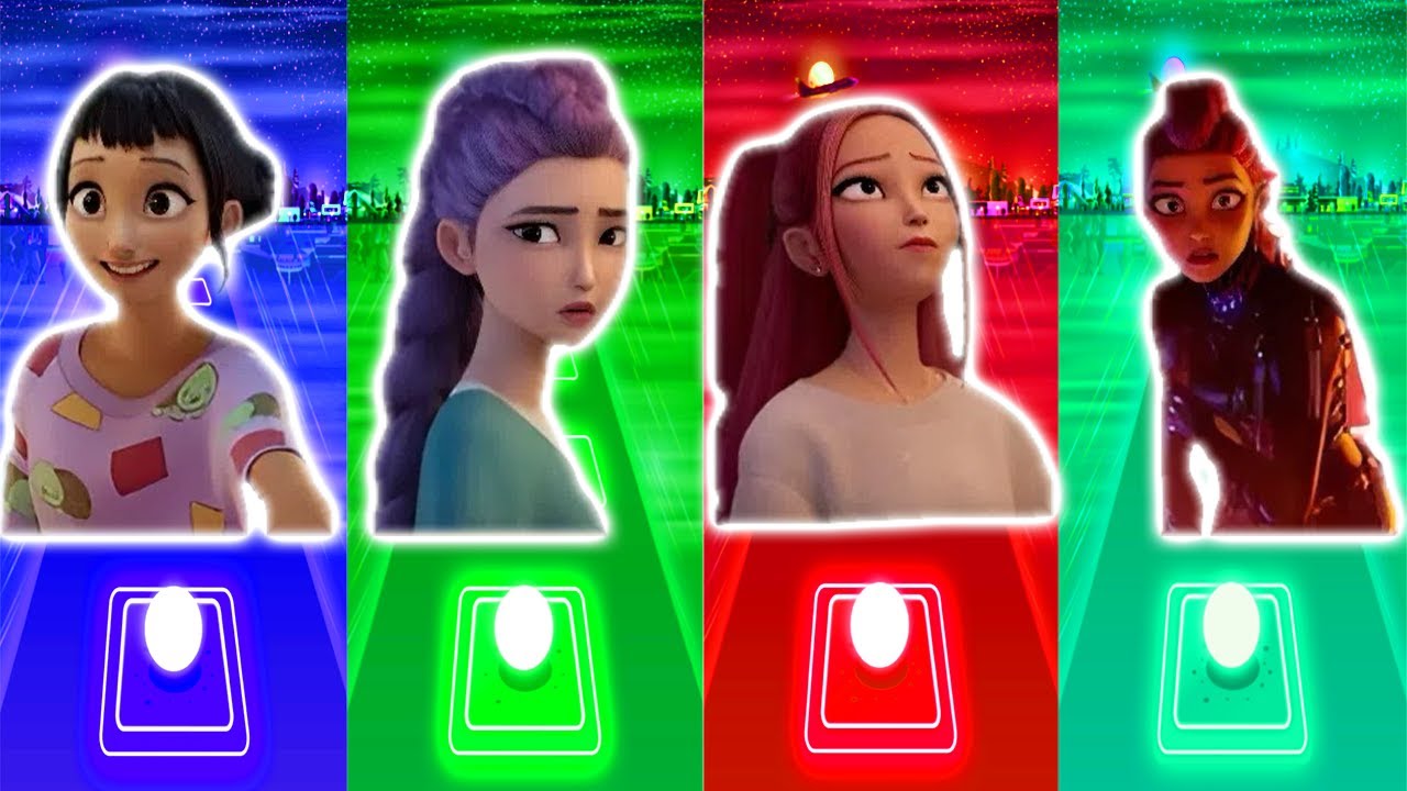 KPop Demon Hunters Official Trailer Coffin Dance Meme Song TILES HOP