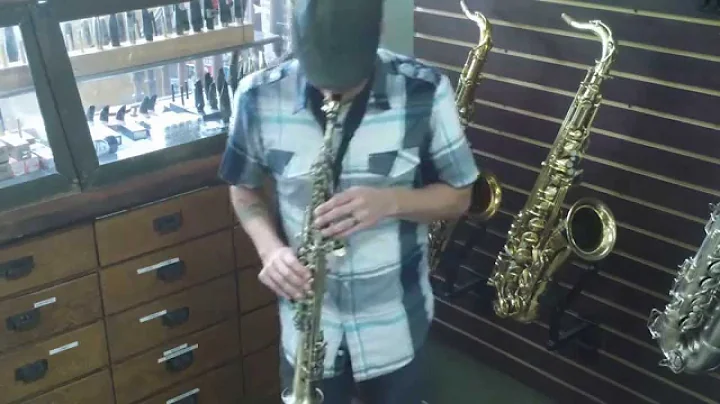 P. Mauriat PMSS-64 Soprano Sax Dark Lacquer, SN 0840907