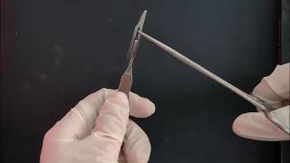 How to insert & remove BP blade in a holder