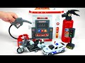 Ultimate Toys Collection, Satisfying Unboxing Police Car Toys & Gas Station Playset Toys
