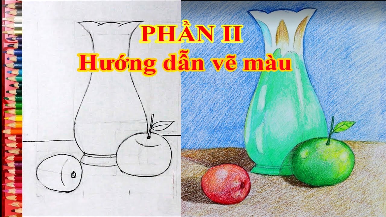 Xem hơn 100 ảnh về hình vẽ lọ hoa và quả  daotaonec