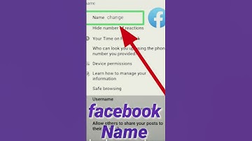 How to change facebook name before 60 days😍#youtubeshort