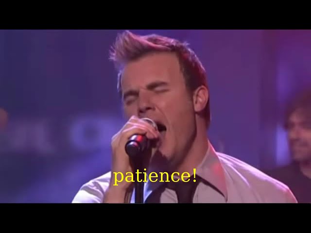 Take That - Patience (Tradução) [Live at Wembley] 