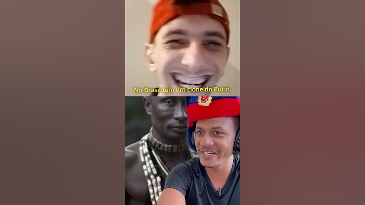 Putin negão, o homem tá diferente kkk
