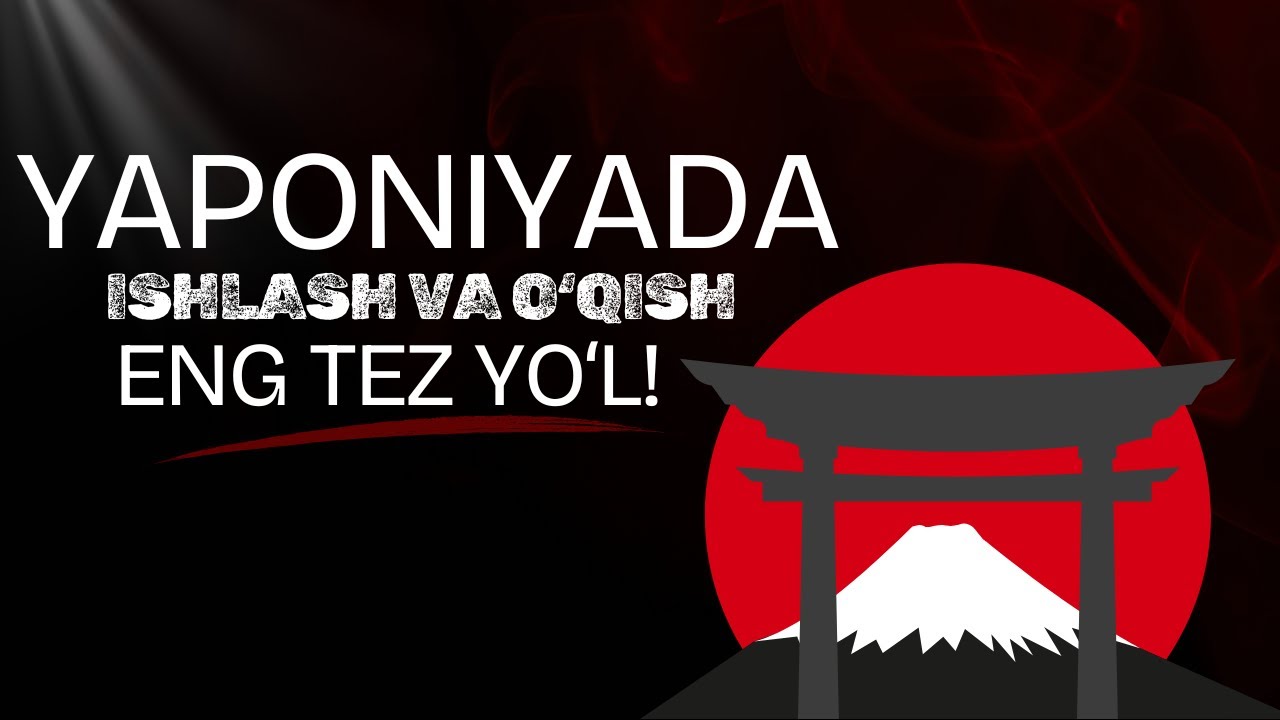 “Yaponiyaga Ketish Sirlari — Viza, Ish, O‘qish 2026” #yaponiya #oqish #ish