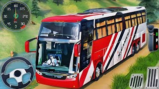 US Coach Offroad Driving Bus Simulator - Real City Modern Bus Transport Driver 3D - Android GamePlay screenshot 4