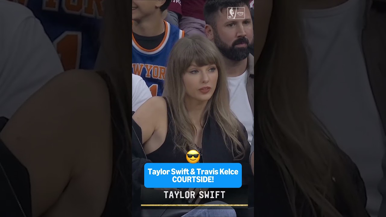 Hoher Besuch in Ohio für Spiel 3 mit Taylor Swift, Travis Kelce und Co! #NBA #PrimeVideo