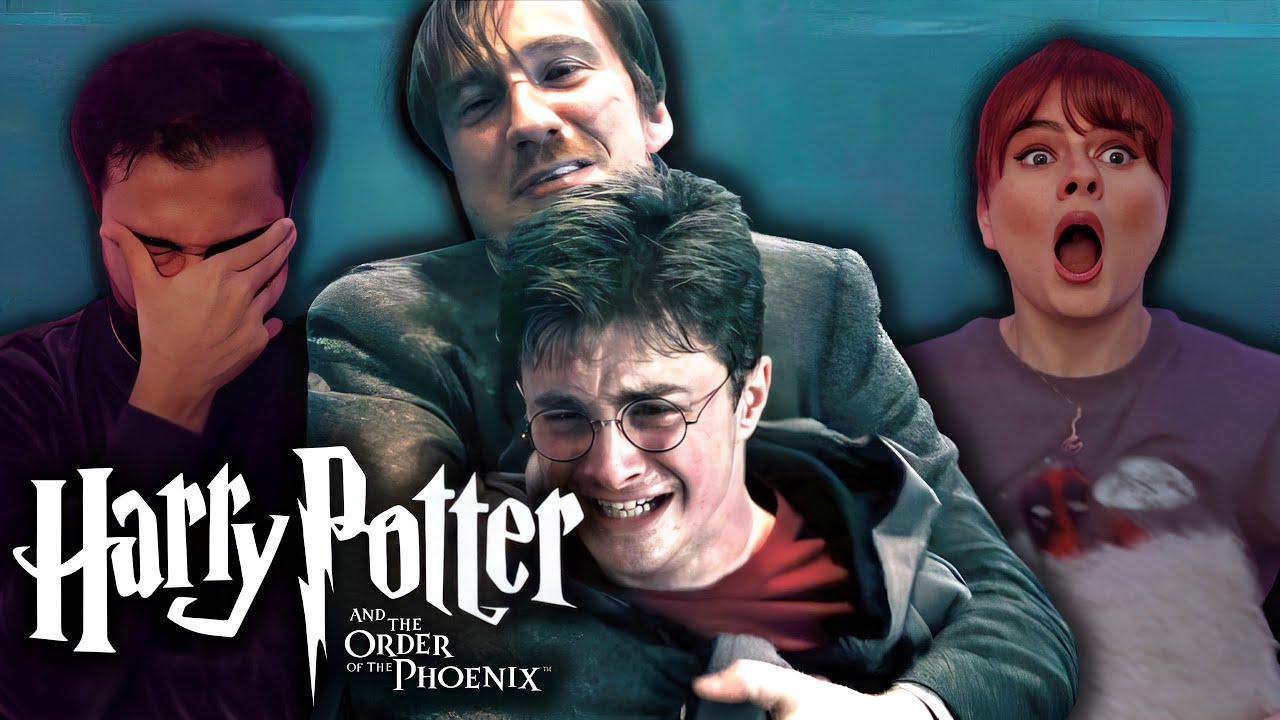 HARRY POTTER MADE ME CRY!! * Harry Potter And The Order Of The Phoenix *  MOVIE REACTION!!
