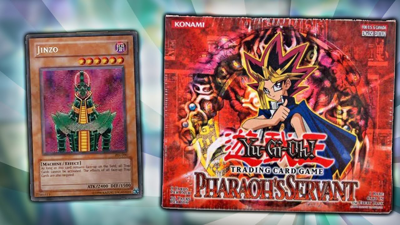 BEST YuGiOh PHARAOH'S SERVANT BOOSTER BOX (ish) OPENING!! BEST OLD SCHOOL  PACK OPENING!