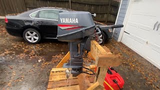 $300 Yamaha 2 stroke outboard motor - Will it run?