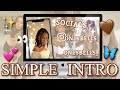 HOW TO MAKE A SIMPLE/CUTE YOUTUBE INTRO 🤎✨🦋