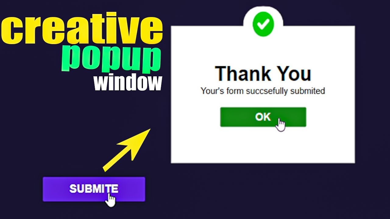 How to make toggle popup with |Html |CSS | js - YouTube