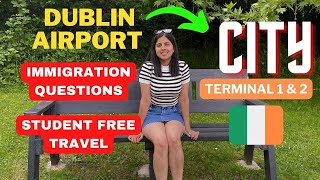 Ireland Immigration Process and how to go from Dublin Aiport  🇮🇪 |First day in Ireland screenshot 5