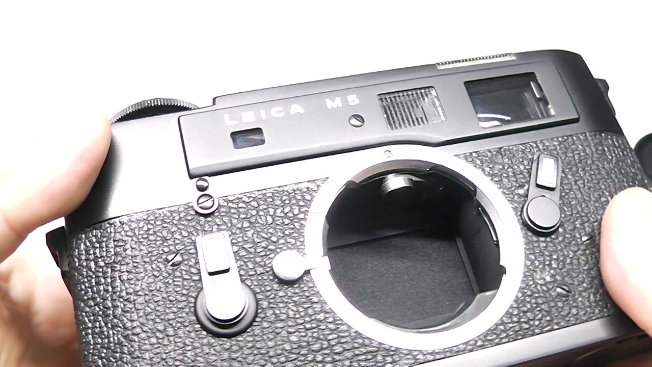 ライカ M5 美品 ブラッククローム LEICA Leica M5 Black Chrome – FLASHBACK CAMERA
