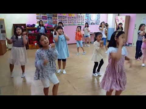 삼계초등학교 방송댄스부 8월작품-맞지&파이브 연습중~♡