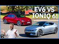 2023 Kia EV6 GT-Line vs 2023 Hyundai Ioniq 6 Techniq | Drive.com.au