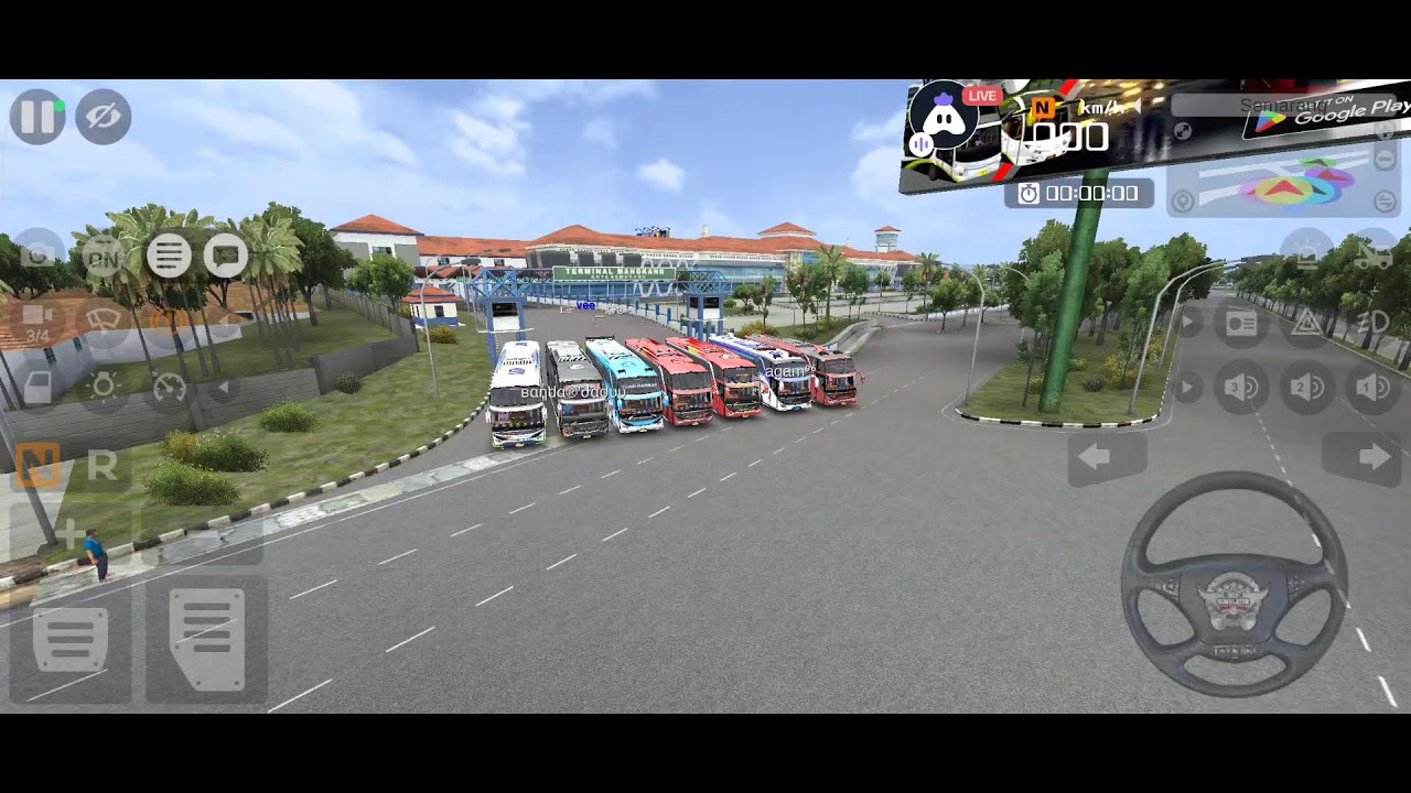 English BUSSID 441 : 👍 Good stream | Playing Solo | Streaming with Turnip