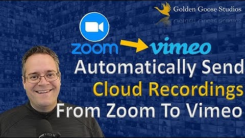 Automatically Send Zoom Recordings to Vimeo