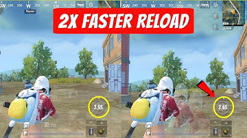 2X Reloading Speed कैसे करें ? | Best Tips for faster Reload in Pubg / BGMI #short #shorts