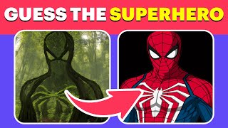 Guess the Hidden Superhero by ILLUSION 🦸‍♂️⚡ 30 Easy, Medium, Hard Levels