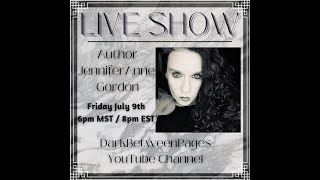 Live author chat with Jennifer Anne Gordon