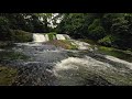the sound of the river and birds