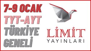 2023 YKS LİMİT YAYINLARI TYT - AYT TÜRKİYE GENELİ TANITIM VİDEOSU(7-8-9 OCAK) #LİMİT  #yks #tyt #ayt