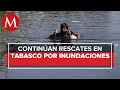 Así se vive en Tabasco tras las fuertes lluvias e inundaciones