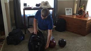 2 bowling ball backpack
