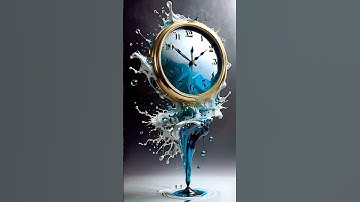 Existential Clock,  AI Psychedelic Animated Art - AV 97(short)