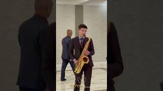 Встреча гостей - Саксофонист #той #wedding #свадьба #dance #event