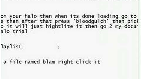 how to mod halo 1 trial with out any programs