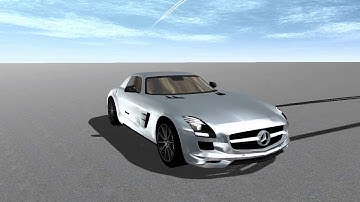 Unity 5 FBX Model materials Demo - Mersedes SLS AMG 1(8-10-2016 3-50-18 PM)