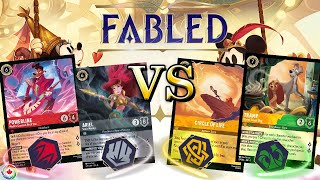 Circle Of Life Too Strong! Ruby Steel Song Control VS Amber Emerald - Lorcana Fabled League Gameplay