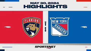 NHL Game 5 Highlights | Panthers vs. Rangers - May 30, 2024