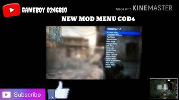 😎 Most Dope V2 mod menu cod 4 😎