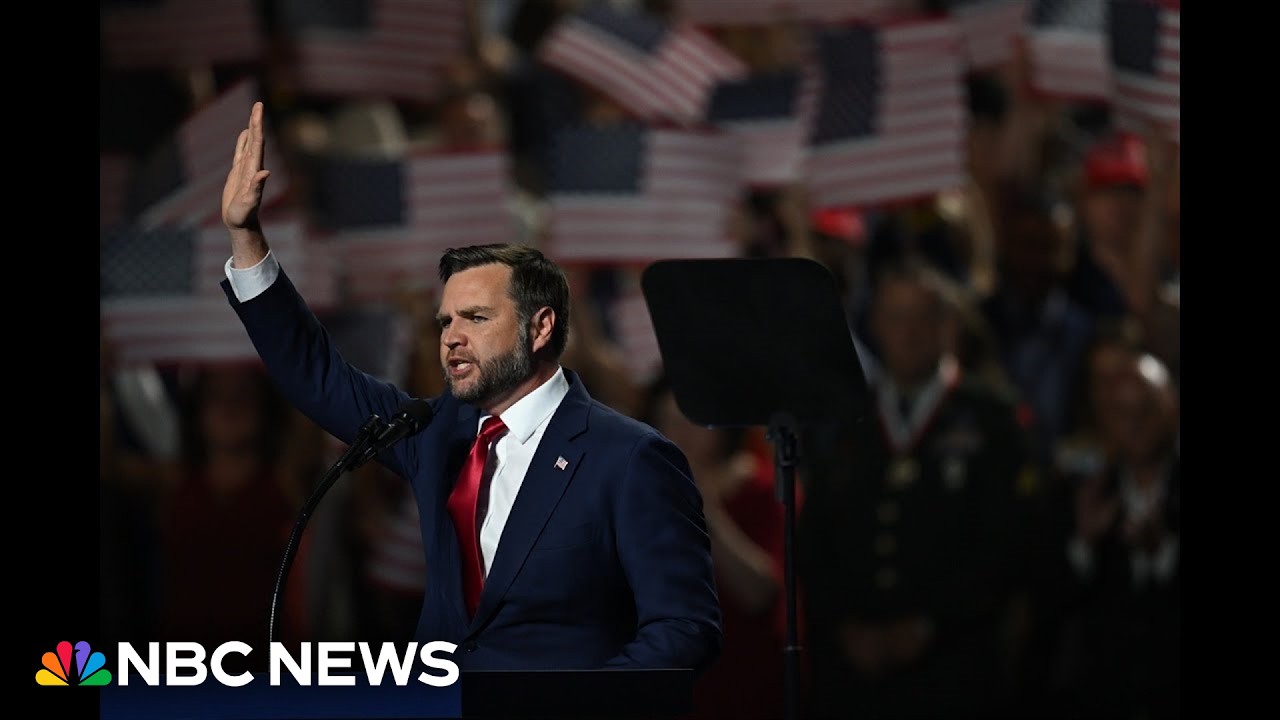 Full speech: JD Vance delivers remarks at Republican midterm convention