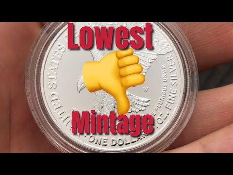 2023 W Uncirculated American Silver Eagle LOWEST Mintage? - OMG! Watch what just Happened NOW!