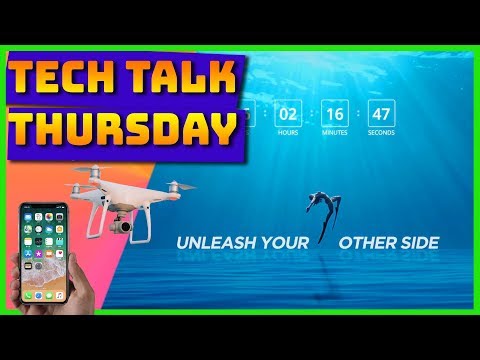 Tech Talk Thursday LIVE // DJI Action Camera // Watch out GoPro!