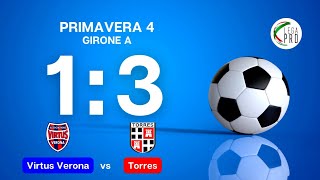 Virtus Verona vs Torres - Primavera 4