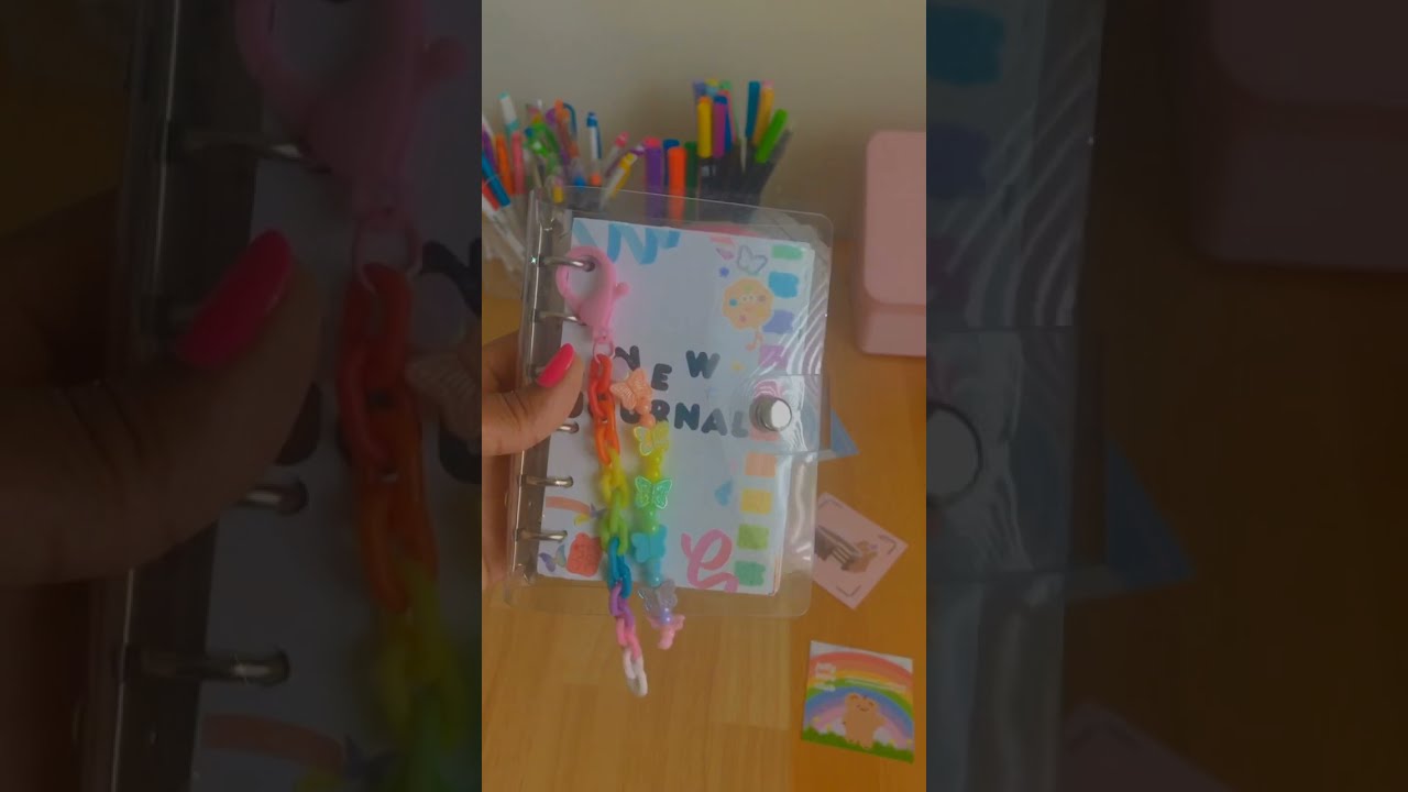 The BEST accessory for your 6 ring binder - 6 ring binder keychain unboxing! 