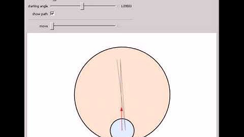 Problems on Circles XII: Bouncing a Circle inside Another Circle