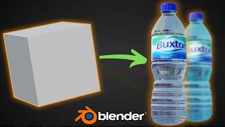 Create a Water Bottle in Blender in 1 Minute! screenshot 4