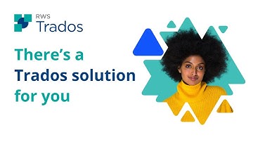 There’s a Trados solution for you​