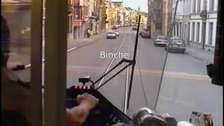 Charleroi tram 90 in 1990 Cabview 1 of 3