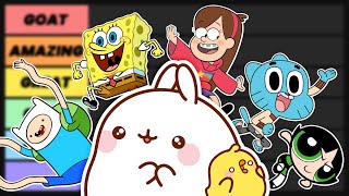 Cartoon characters make their Cartoons Tier List | Childhood memories unlocked by Molang YouTuber 615,101 views 8 months ago 10 minutes, 33 seconds