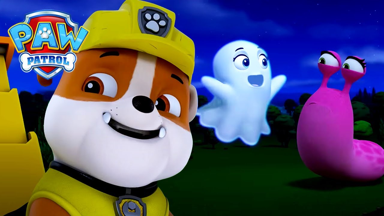 Rubble's Ghost Buddy skremmer alle! 👻😱 | På Norsk | Paw Patrol